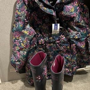 Joules RainJacket w/Boots Set